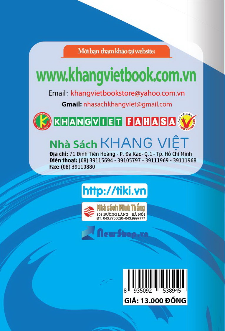 Bìa sau 360 Động Từ Bất Quy Tắc